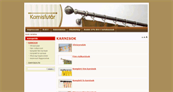 Desktop Screenshot of karnisfutar.hu