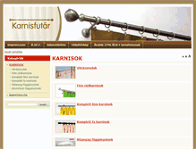 Tablet Screenshot of karnisfutar.hu